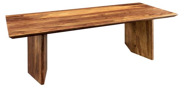 Esstisch DIAMOND Braun - Sheesham - 240 x 76 x 100 cm