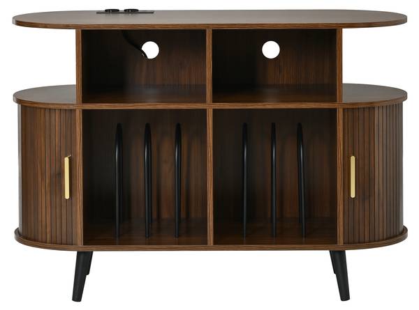 Sideboard Philotes Ⅲ Braun - Holzwerkstoff - 110 x 76 x 40 cm