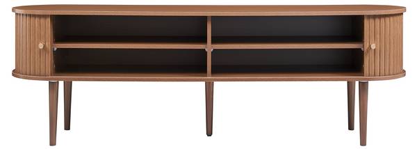 Fernsehschrank Mapia Braun - Holzwerkstoff - 166 x 55 x 40 cm