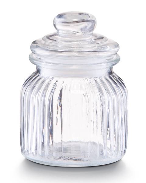 Vorratsglas "Nostalgie", 600ml, Glas/PE Glas - 11 x 15 x 11 cm