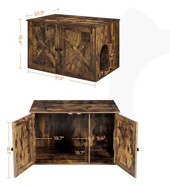 Katzenklo Bamako Braun