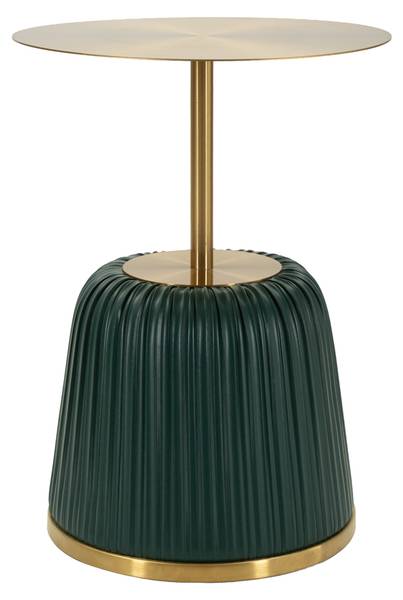 Besteilltisch Egle Grau - Metall - 40 x 55 x 40 cm