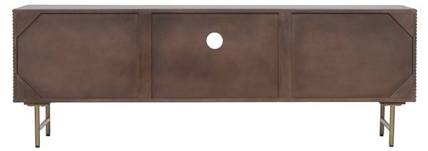 TV-Board SORDANA Braun - Holz teilmassiv - 160 x 55 x 40 cm