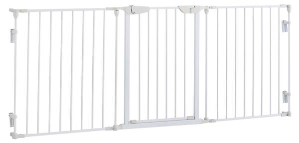 Absperrgitter Hund BB7199 Weiß - Metall - 80 x 9 x 70 cm