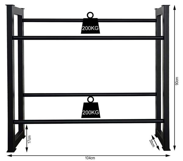 Getränkekistenregal Zulu 104 x 90 cm