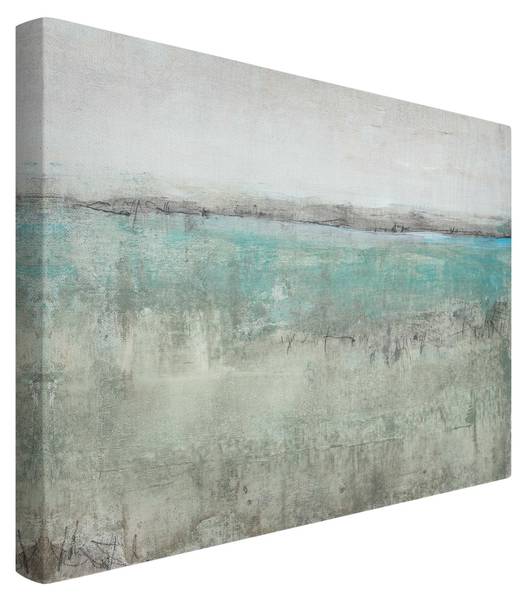 Akustikbild Horizont über See I 180 x 120 cm