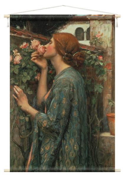 Wandteppich Die Seele der Rose 90 x 135 cm