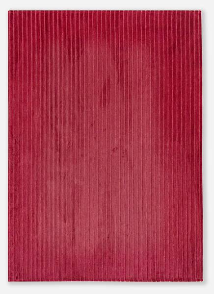 Flachgewebter Teppich Decomatic Rot - Textil - 140 x 1 x 200 cm