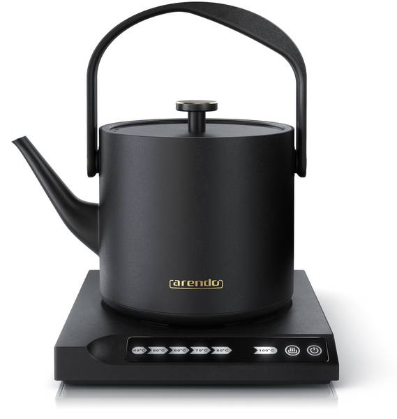 Wasserkocher GE-1851 Grau - Metall - 27 x 23 x 20 cm