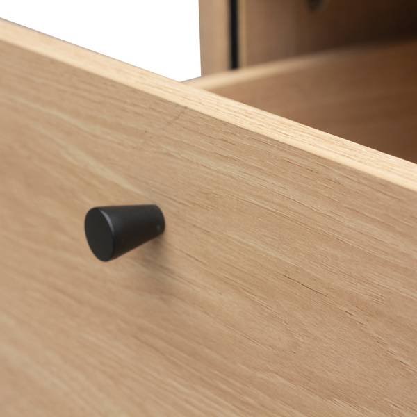 Nachttisch MALAGA Braun - Holzwerkstoff - 40 x 55 x 48 cm