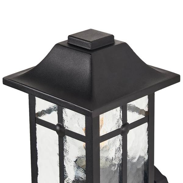 Wandleuchte für den Außenbereich ALATA Schwarz - Metall - 15 x 35 x 17 cm