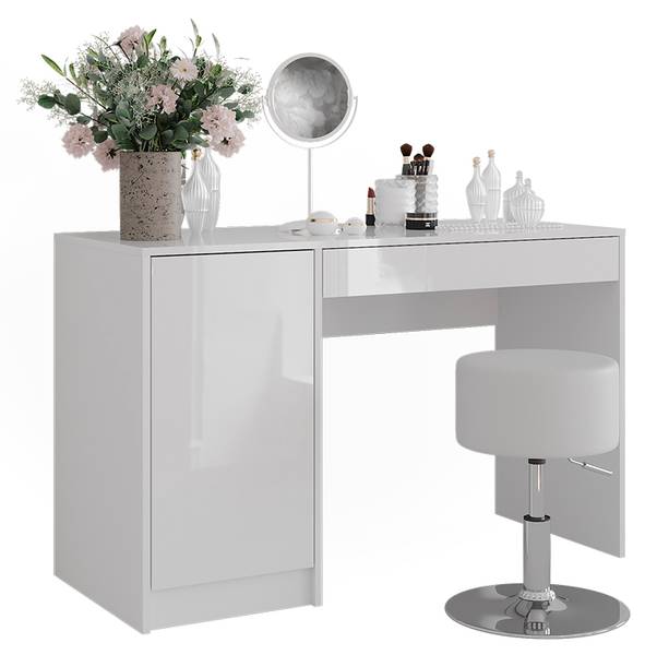 Kaptafel Sherry 57612 wit - plaatmateriaal op houtbasis - 120 x 76 x 51 cm