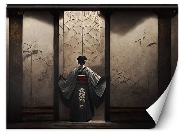 Fototapete Japanische Geisha 300 x 210 cm