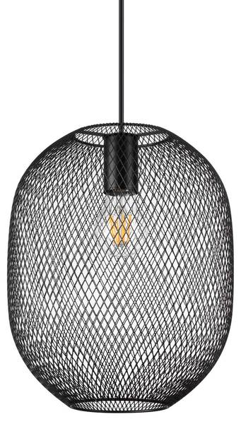 Anhänger Net Schwarz - Metall - 25 x 233 x 25 cm