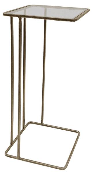Beistelltisch ANTOINETTE Gold - Metall - 26 x 56 x 26 cm
