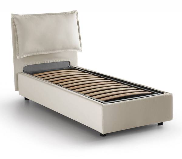 Einzelbett Roberta Beige