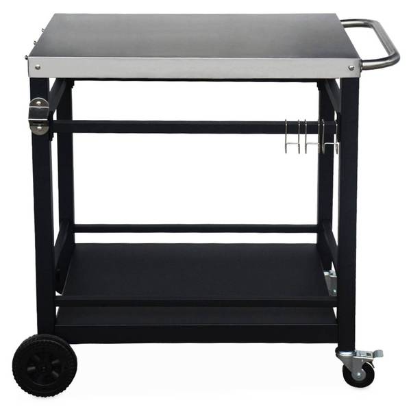Abstelltisch Colbert Schwarz - Metall - 58 x 82 x 88 cm