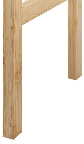 Badezimmerschrank OKARCHE Braun - Bambus - 63 x 167 x 25 cm