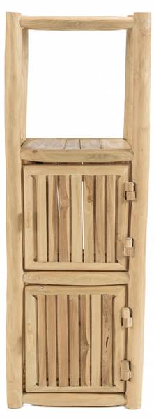 Regal WILL Braun - Massivholz - 36 x 115 x 40 cm