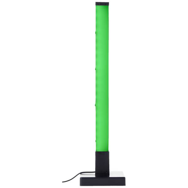 RGB-LED Tischleuchte, 50 cm, digitales Schwarz - Kunststoff - 13 x 50 x 13 cm