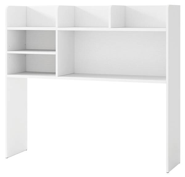 Tischregal VL32502 Weiß - Holzwerkstoff - 24 x 85 x 94 cm