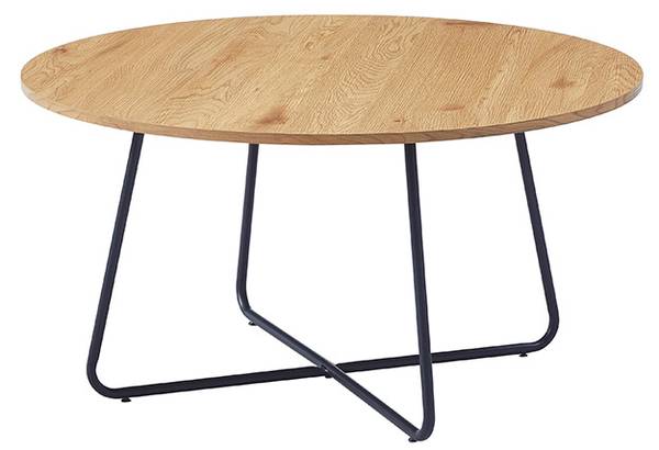 Salontafel NOVARA bruin - eikenhout