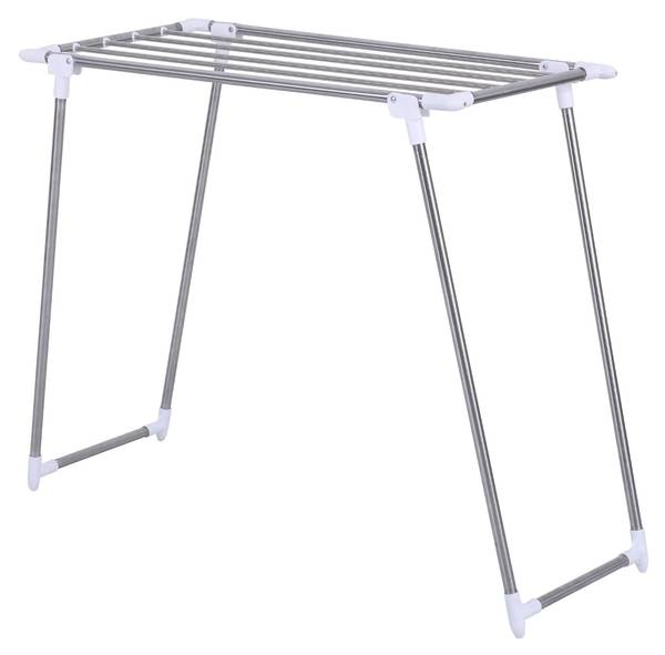Wäscheständer FALLA Grau - Metall - 40 x 82 x 96 cm