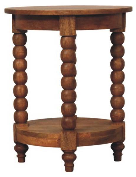 Beistelltisch Barley Braun - Mango - 45 x 55 x 45 cm