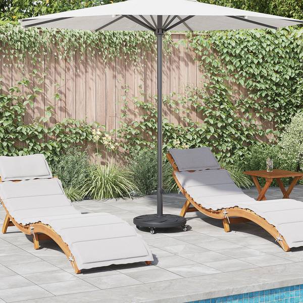 Base de parasol 42002566 Noir - Acier - 45 x 39 x 45 cm