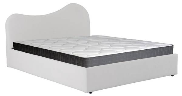 BETT COCOON Weiß - Holzwerkstoff - 169 x 123 x 218 cm