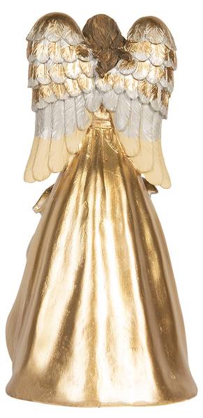 Kerstdecoratie Beeld Kerstgroep Xmas&Ash beige - kunststof - 13 x 31 x 16 cm