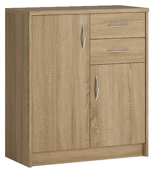 Kommode SCONTO Braun - Holzwerkstoff - 74 x 85 x 35 cm