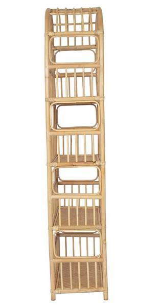 Regal IRISOU Beige - Rattan - 65 x 180 x 35 cm