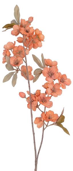 Kunstblume 55753 Orange - Kunststoff - 1 x 90 x 90 cm