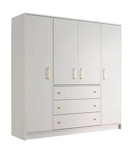 Kleiderschrank LIZANDRO Weiß
