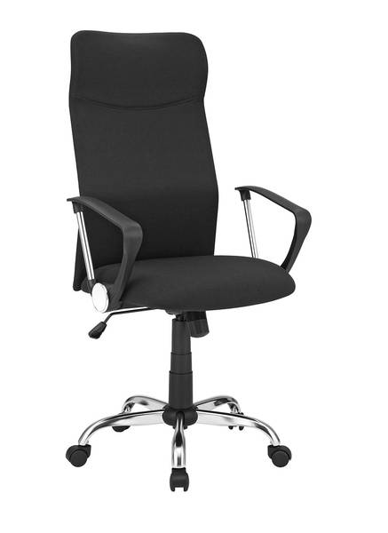 Bürostuhl Schreibtischstuhl neigbar Schwarz