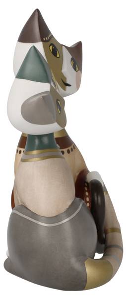 Figur R. Wachtmeister Mira e Mio Porzellan - 7 x 14 x 12 cm