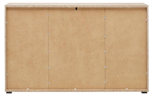 Kommode RABINA Beige - Braun - Holzwerkstoff - 150 x 91 x 38 cm