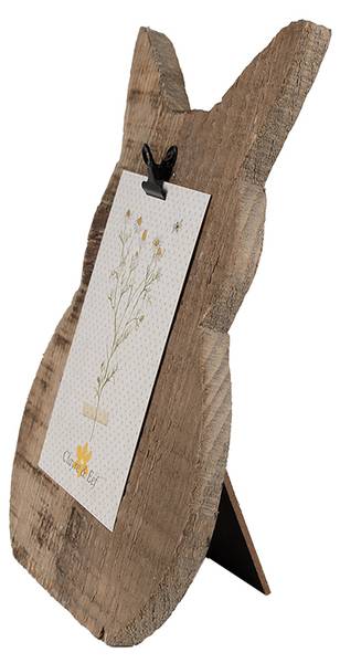 Bilderrahmen Kaninchen Ayaaya&Cosy Braun - Holzwerkstoff - 2 x 25 x 18 cm