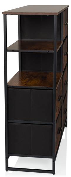 Kommode RAGALA Braun - Aluminium - 84 x 92 x 30 cm