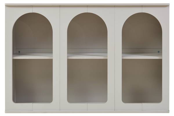 Buffet Trorhun Gris - Largeur : 120 cm