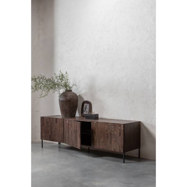 TV-Lowboard Bono Braun - Esche - 180 x 56 x 46 cm