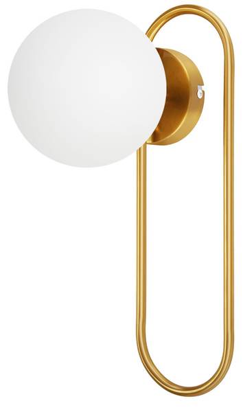 Wandlamp Marvelli goud - metaal - 16 x 18 x 35 cm