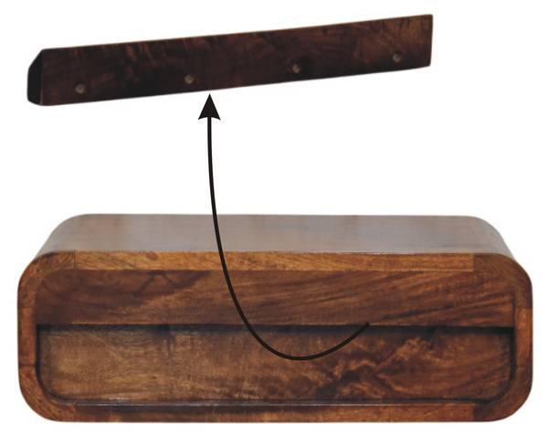 Nachttisch Avora 45 x 32 cm