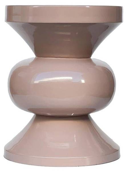 Beistelltisch Ole Vintage Pink - Metall - 36 x 47 x 36 cm