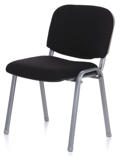 Vierfußstuhl XT 600 S Schwarz - Silber