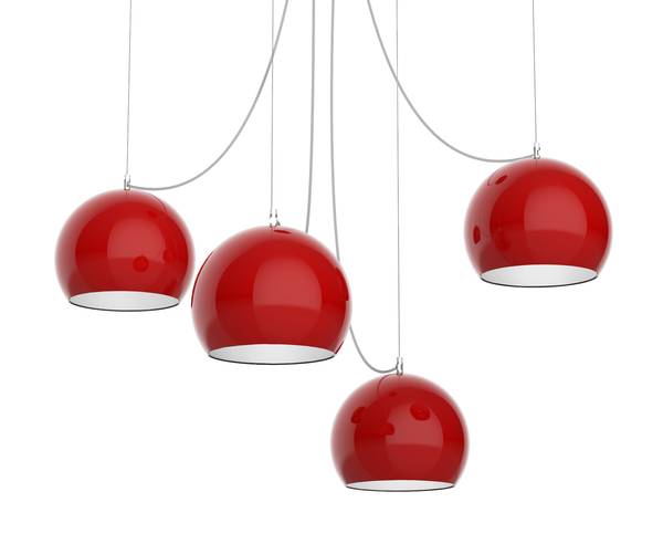 Pendelleuchte Joe Rot