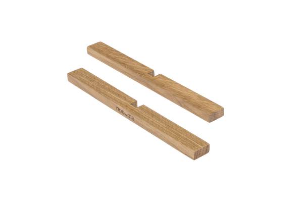 Untersetzer IKS Braun - Eiche - 20 x 2 x 20 cm