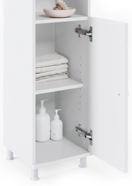 Badmöbel-Set Fynn 24289 3er Set Weiß - Anzahl Teile im Set: 3