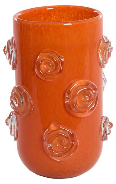 Topf BARENDA Orange - Glas - 20 x 30 x 20 cm